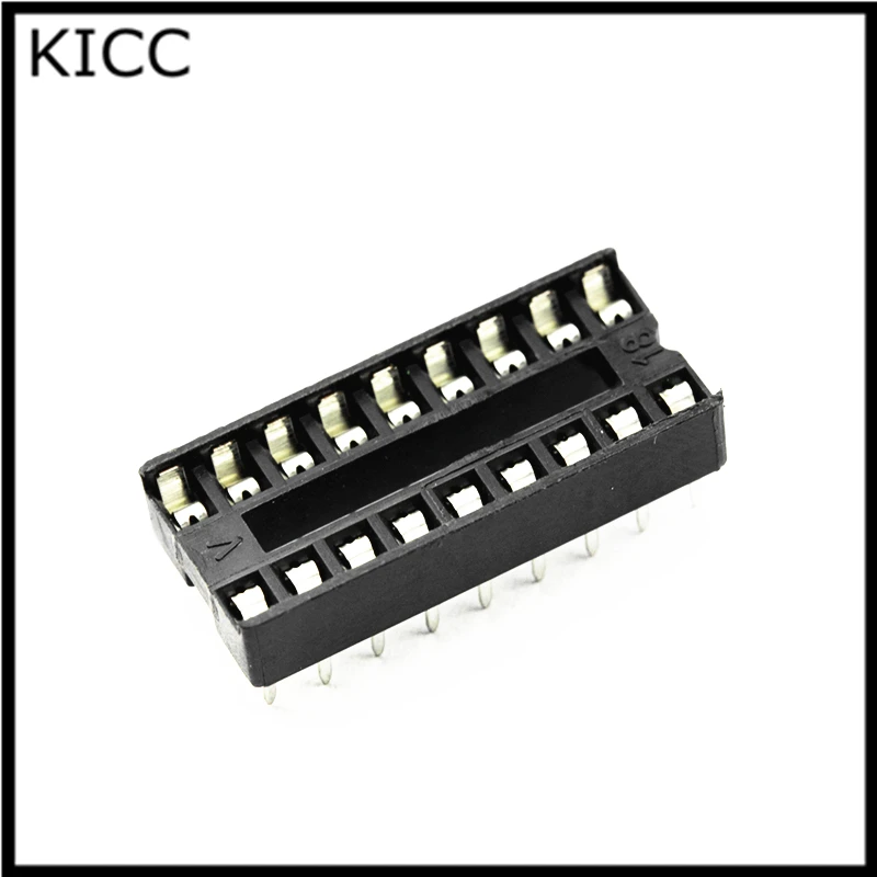 26Pcs IC Sockets 18 Pin IC Sockets Adaptor needle DIP 18in Connectors