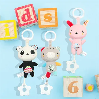 

Infant Newborn Toddler Baby Kids Cute Animals Stroller Bed Around Hanging Bell Rattle Activity Toys