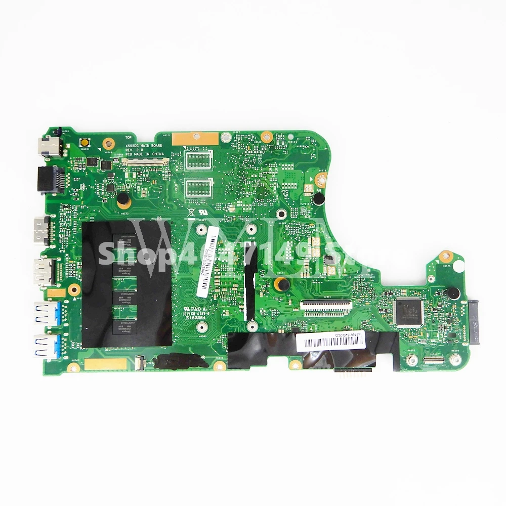  X555YA A6-7310 CPU 4GB RAM Mainboard REV2.0 For ASUS X555Y X555YA X555YI X555DG A555D X555D Laptop 
