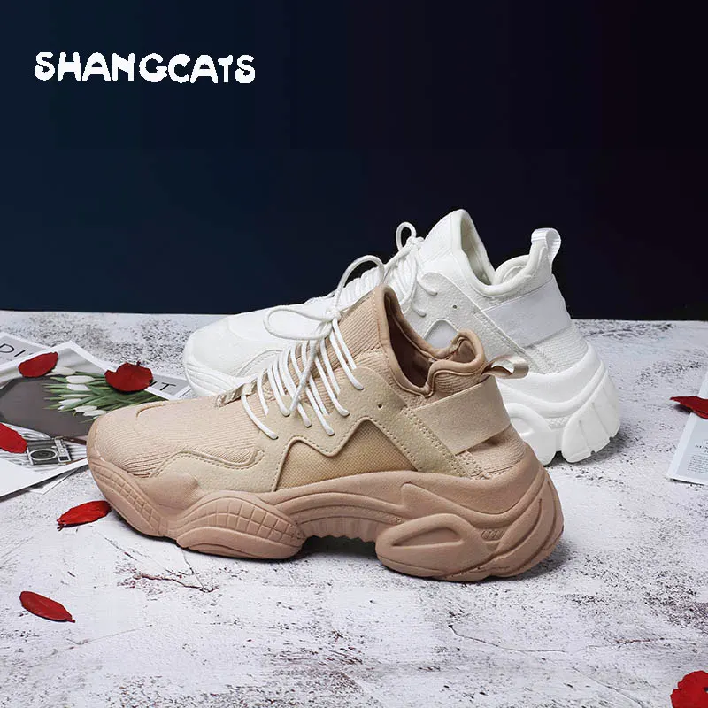

New sneakers woman sapatos feminino womens shoes fashion winter casual sneakers women 2018 white shoes high tops trainers women