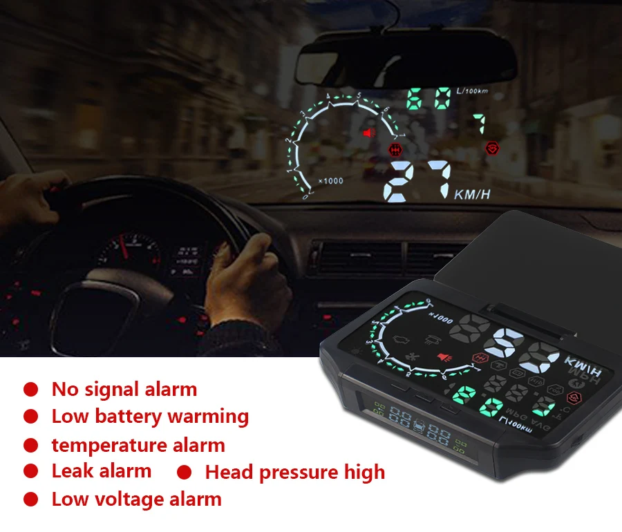 BLE TPMS автомобильный Bluetooth TPMS система сигнализации давления в шинах с 4 датчиками Поддержка Android и IOS Телефон
