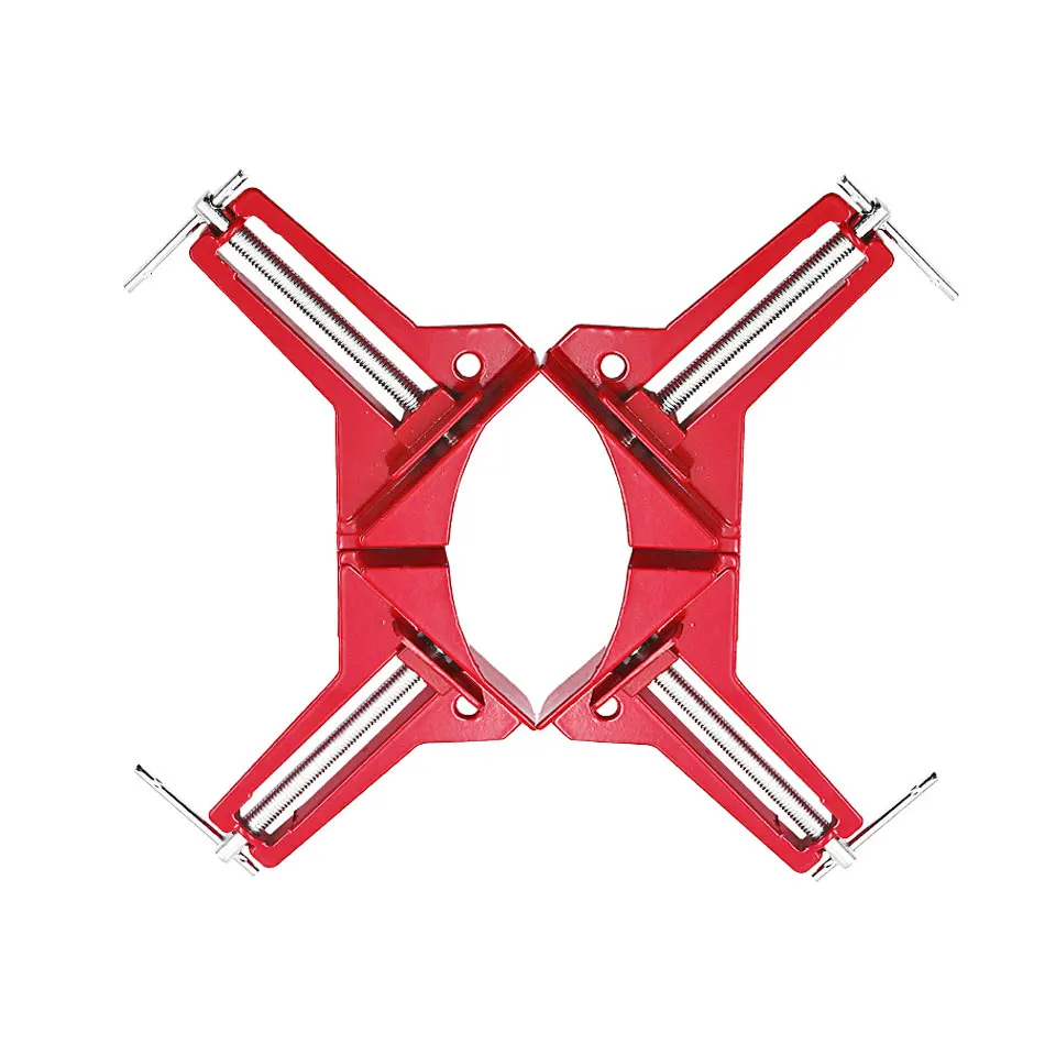 

90 Degree Right Angle Clamp Woodworking Reinforcement Tool Mitre Corner Clamps Right Angle Clip Picture Frame Corner Clamp