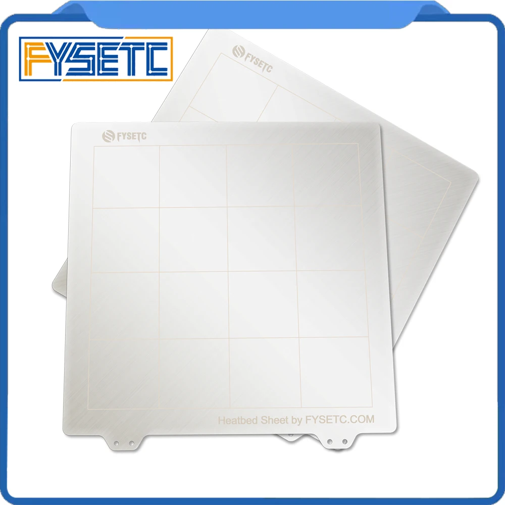 Chapa de Aço Artificial para Creality Novo Primavera Cama Calor Plataforma Flexível Modelo Ender-3 Cr-20 Peças Impressora 3d 1pc 235*235mm - Imagem 4