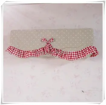 

Free shipping-Korean small daisy printed linen cover hang conditioned air conditioning air conditioning Dust Cover