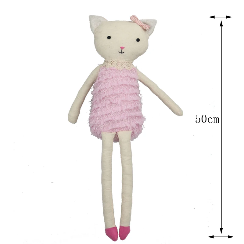 50 см плюшевые мягкие игрушки животные Плюшевые кукла кошки детские подарки на день рождения плюшевые куклы