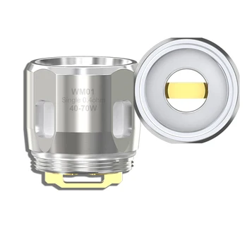 

5pcs/lot Original Wismec WM01 Coil 0.4ohm WM02 Dual Coil 0.15ohm WM03 0.2ohm Coil Head Fit for RX Gen3 Dual SINUOUS RAVAGE230