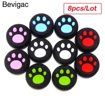 

Bevigac 8pc Analog Controller Thumb Stick Grip Cap Cover for Sony PS4 PlayStation Play Station PS3 PS 4 3 Microsoft Xbox One 360