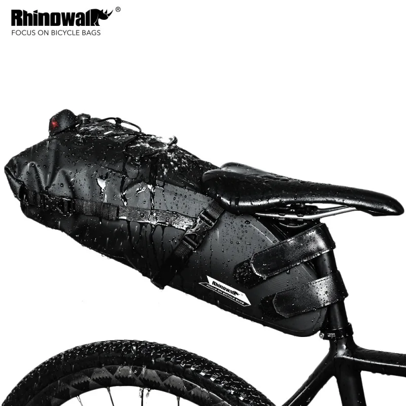 

Rhinowalk Professional High Quality Short Distance Bicycle Bag Full Waterproof Bike Pouch Bag 10L Riding Equipment