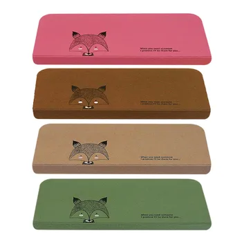 

5pcs/set Fox Pattern Stair Carpet Sets Anti-slip Stairs Tread Protector Mats Soft Step Rug for Stair Fit for 22cm Width Stairs