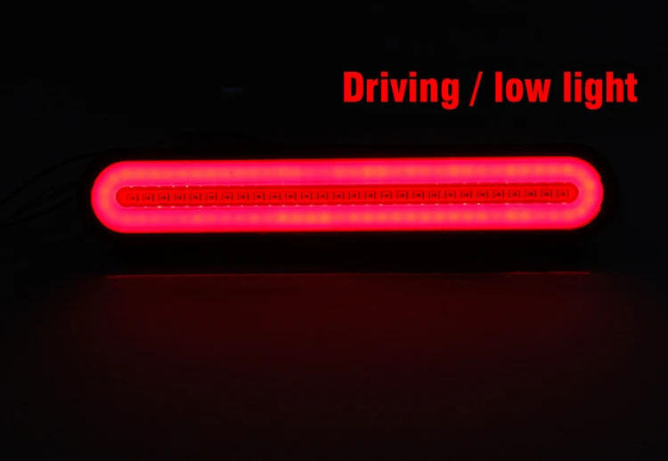 OKEEN, 1 пара, водонепроницаемый светодиодный стоп-светильник для прицепа, грузовика, красный, для бега, для вождения, желтый, последовательный, плавный, сигнальный светильник, лампа