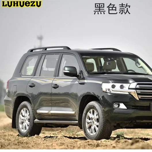 Luhuezu سبائك الألومنيوم رفوف سقف شريط سقف لتويوتا لاند كروزر 200 lc 200 2008-2017 الملحقات Luhuezu سبائك الألومنيوم رفوف سقف شريط سقف لتويوتا لاند كروزر 200 lc 200 2008-2017 الملحقات