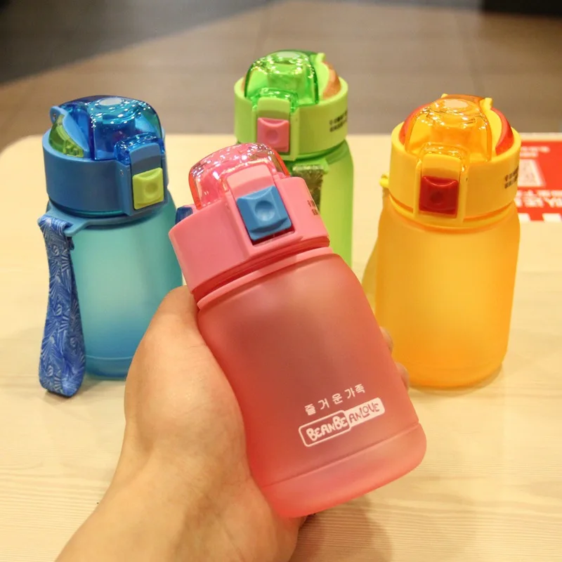 Chindren Water Bottle with Straw Plastic Boy Girl My Bottles for Students Portable font b Herbalife