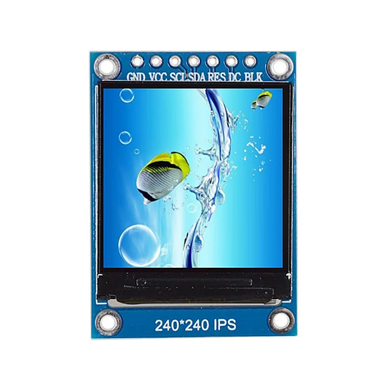  1.3 Pollici Ips Hd Tft St7789 Unità Ic 240X240 La Comunicazione Spi 3.3V di Tensione di Interfaccia