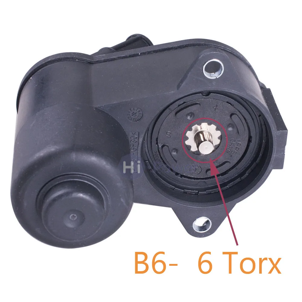 6 12 Torx Wheel Handbrake Brake Caliper Servo Motor 3C0998281A 3C0998281B 32330208 3C0998281 for VW Passat B6 B7 Tiguan Audi Q3 24