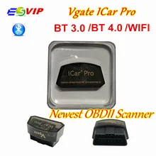 Vgate iCar Pro ELM 327 OBD2 сканер Bluetooth 4,0 wifi для Android/IOS OBD Автомобильный диагностический инструмент ELM327 V2.1 Easydiag PK V1.5