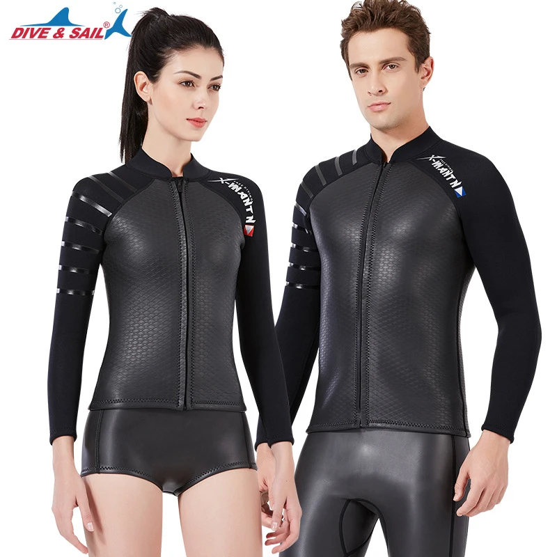 Trajes De Baño Traje De Neopreno Para Mujer Chaqueta De Mang Trajes De Baño Traje De Neopreno Para Mujer Chaqueta De Mang