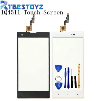 

RTBESTOYZ Touchscreen Digitizer For Fly IQ 4511 Tornado One Octa Touch Screen Fly IQ4511 Touch Sensor Panel Glass Lens