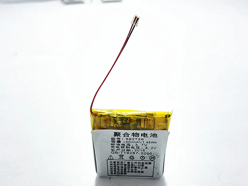

582728 3.7V 400mAh Rechargeable li-Polymer Li-ion Battery For Q50 G700S K92 G36 Y3 Children's smart watches mp3 582828 602828
