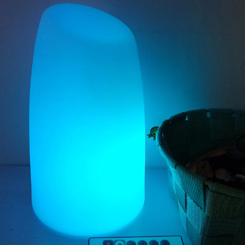 Skybess D12* H20cm Светодиодный Настольные лампы смена 16 цветов RGB подвесной портативный светильник для отеля KTV Club Bar вечерние лампы 1 шт
