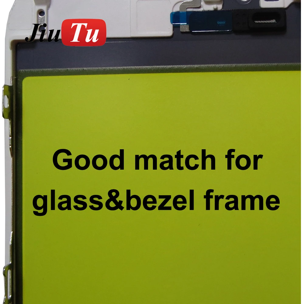 Jiutu Cold Press Front Glass With Bezel Frame For iPhone 6 6S 6SP 7 7P For iPhone 8G 8Plus LCD Repair  (3)
