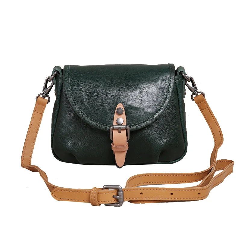 AETOO 2018 new handbags leather mini bag women summer first layer leather shoulder bag Messenger bag simple samll bag