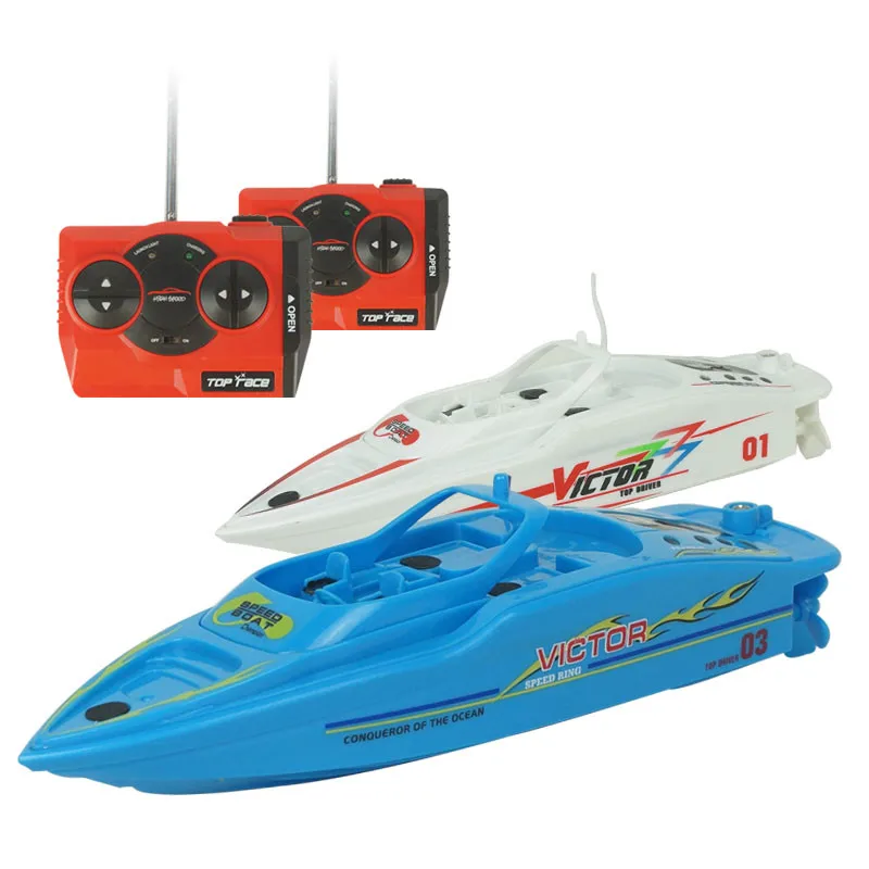 Remote Control Boat Fishing RC Toys Boat 4CH High Powered 2.4V Toy Boat