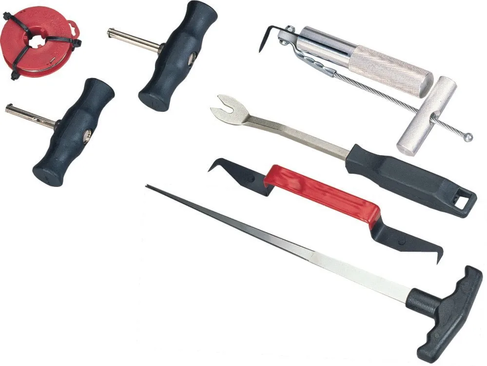 7pcs Auto Windshield Repair Removal Tools Car Windscreen Glass Cleaner