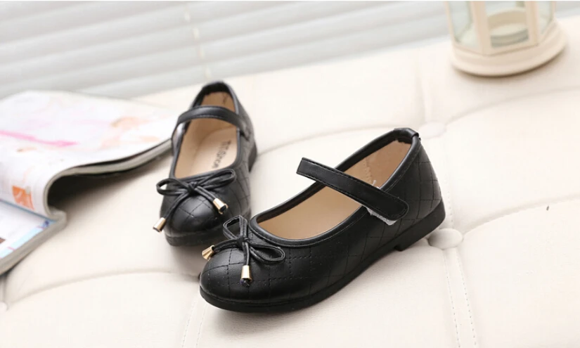 shorha party girls shoes new fashion Spring baby children kids girl princess leather red shoe spring autumn size 21~35