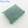 Двухсторонний прототип печатной платы, универсальный Макет для Arduino, 6*8 см, 2,54 мм, набор для практики из стекловолокна с лужеными застежками, ... ► Фото 3/6