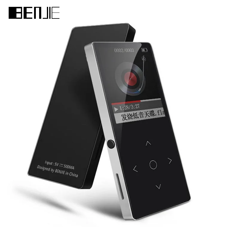 BENJIE 6 mm Thin Bluetooth MP3 Players With Arm Strap 8G Touch Screen Lossless HiFi Music Player with FM E-book Video Earphone (5)