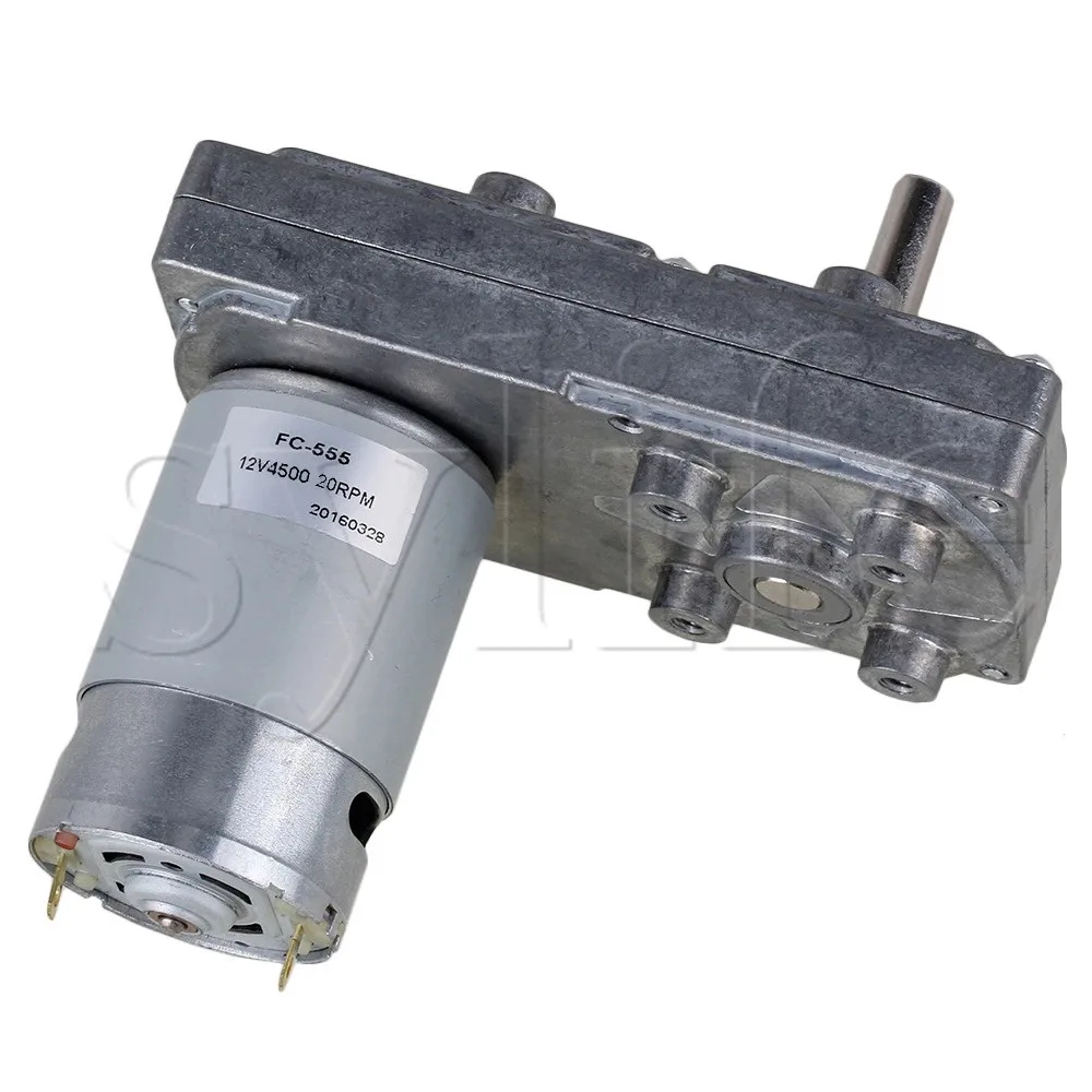 12V 20 оборотов в минуту на холостом ходу оборот (Скорость высокий крутящий момент Электрический квадратный