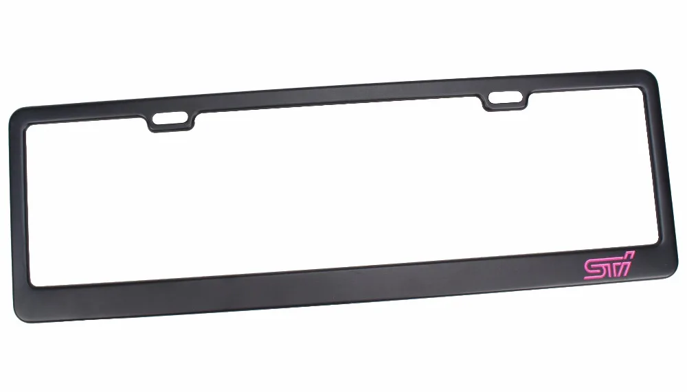 

JDM Style STI Car Styling Number Plate Frame Registration Plate Holder for Subaru Legacy Outback Forester Impreza WRX STI