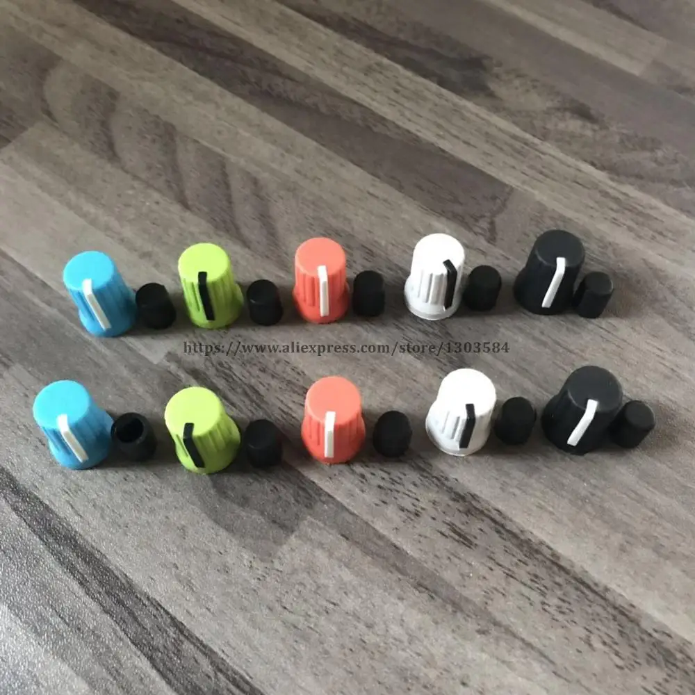 

10pcs Rotary Knob NI For Traktor Kontrol Z1 Z2 S2 S4 S5 S8 DJ Controller Mixer