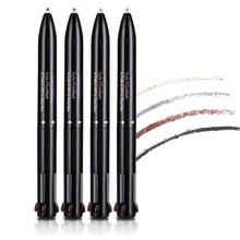 Высококачественная, для бровей карандаш 4 в 1 Многофункциональный водонепроницаемый карандаш для бровей легко окрашивать