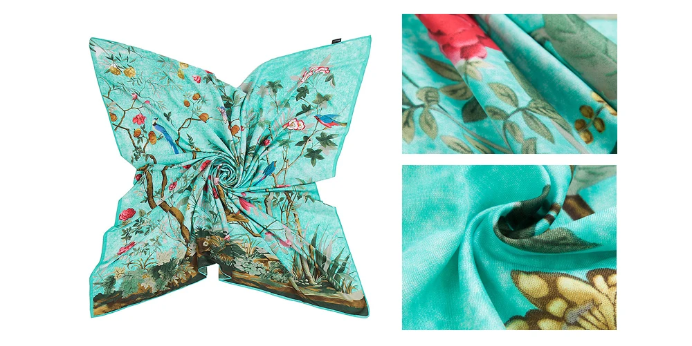 Print Silk Shawl (25)
