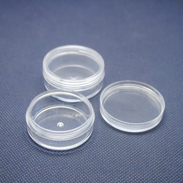 

8PC Plastic jewelry packaging jewlery display items beads carrying cases plastic bags size 5x2cm beads collecting boxes