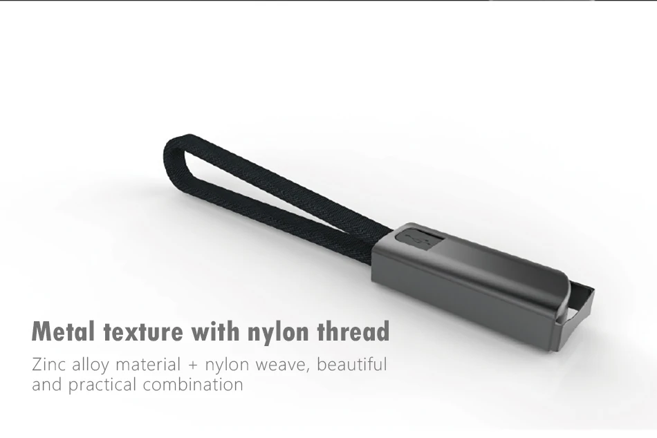NOHON Short USB Cable Fast Charging For iPhone X XS MAX XR 8 7 6 6S 5S Plus Portable Keychain 2.4A Charger Data Sync Cable 0 (2)