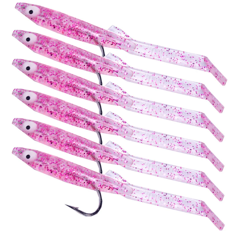 4x Squid Octopus Fishing Lures Baits Fishing Spoons Soft Lure Fishing Tackle