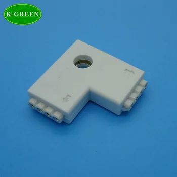 

50X 4pin L type connector for 5050 RGB LED strip free shipping