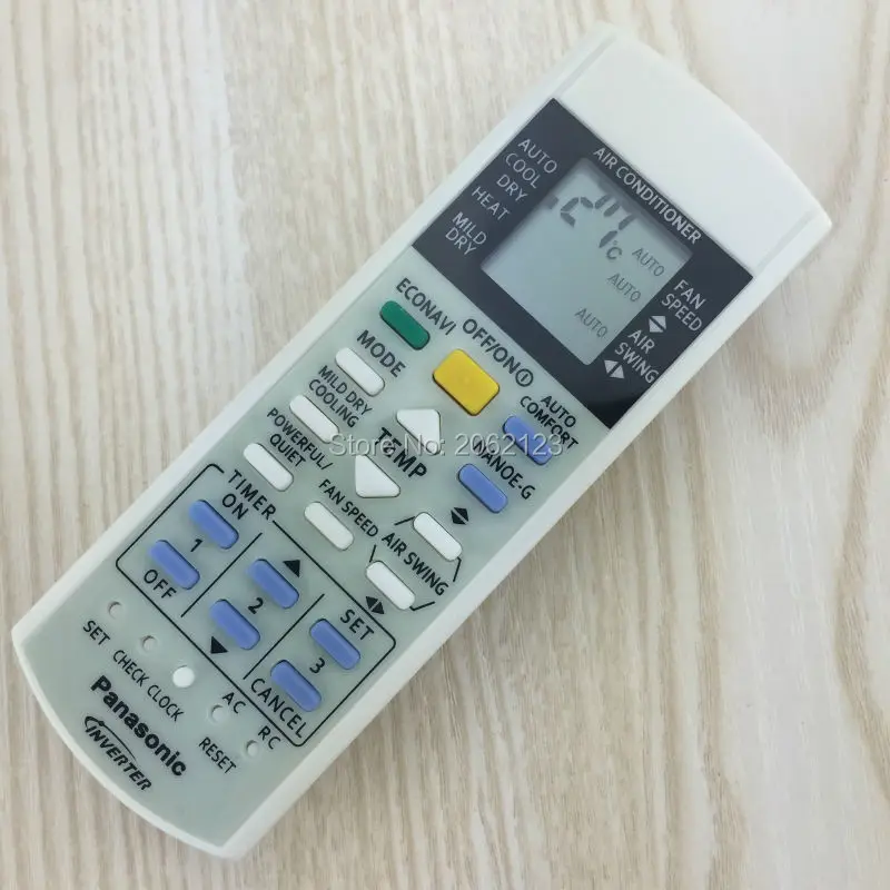 Пульт дистанционного управления для кондиционера Panasonic A75C3208 A75C3706 A75C3708 |