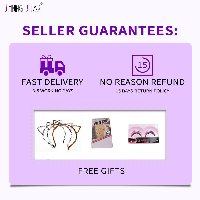 Brazilian Hair Natural Water Wave Bundles Shining Star 100% Human Hair Bundles 1/3/4 Pcs Non Remy Weave Extensions Weft Notangle Brazilian Hair Natural Water Wave Bundles Shining Star 100% Human Hair Bundles 1/3/4 Pcs Non Remy Weave Extensions Weft Notangle