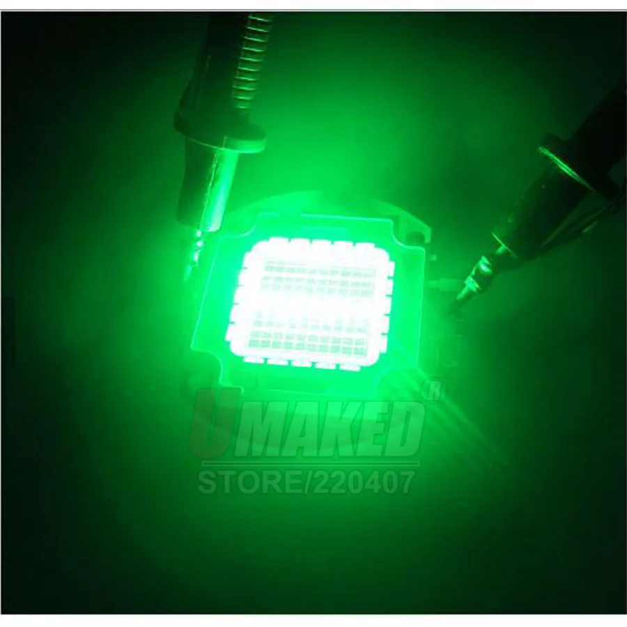 Светодиодный чип высокой мощности 10 Вт 20 30 50 100 RGB цвет для прожектора светильник