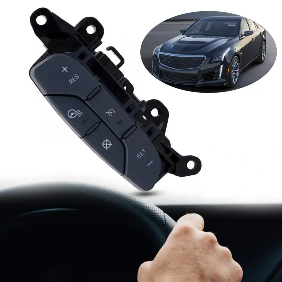 

Steering Wheel Control Switch Fit For Cadillac DTS 2006-2008 15774597 ABS Steering Wheel Switch car accessories