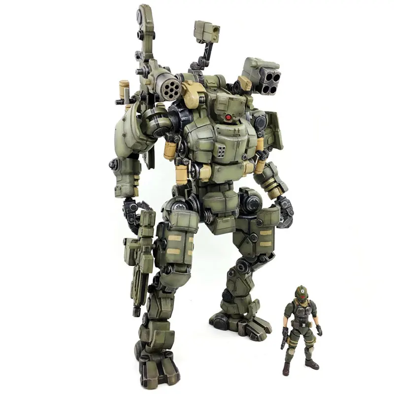 JOY TOY 1:27 фигурка робот военный солдат набор 4rd поколения подарок на день рождения игрушка(простая упаковка) RE009