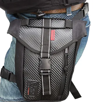 Men s Waterproof Drop Leg Bag Multi Purse Fanny Pack Waist Thigh Hip Bum Belt Motorcycle