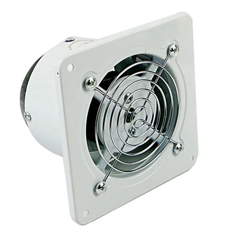 4" inline duct fan ventilator metal pipe ventilation fan high speed