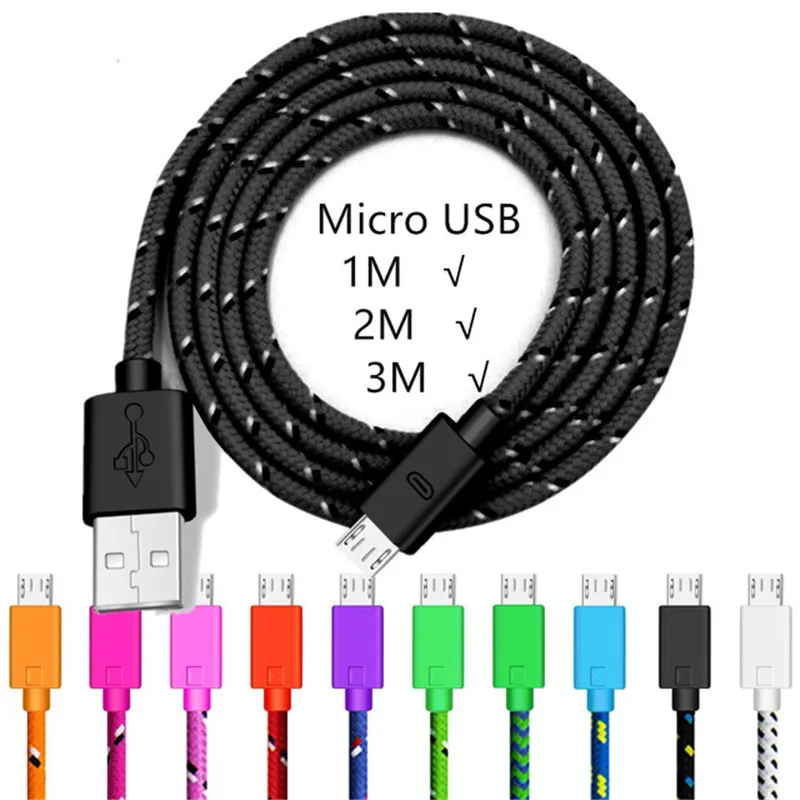 

Micro USB Cable for xiaomi redmi 5 plus note 2 3 4x 6 pro 5 s2 mi a2 lite redmi 4x 4a 6a note 6 pro fast charging date cable