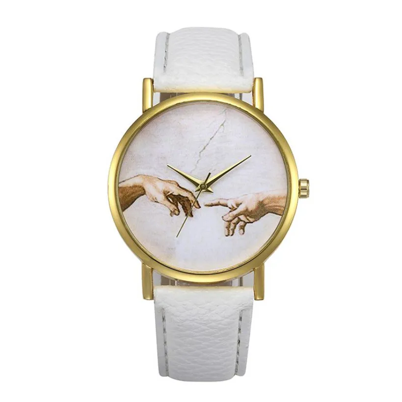 

Fashion Women's Watch Retro Design Leather Band Analog Alloy Quartz Wrist Watch  logio feminino dropshopping free shipping #40