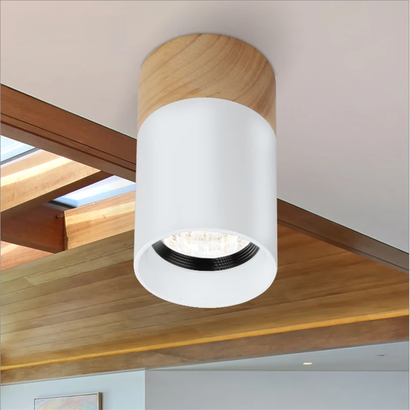 85-265Vac 3W 5W LED surface mounted ceiling spot lamp , anti glare 46 degree beam angle oak base down light 85-265Vac 3W 5W LED surface mounted ceiling spot lamp , anti glare 46 degree beam angle oak base down light