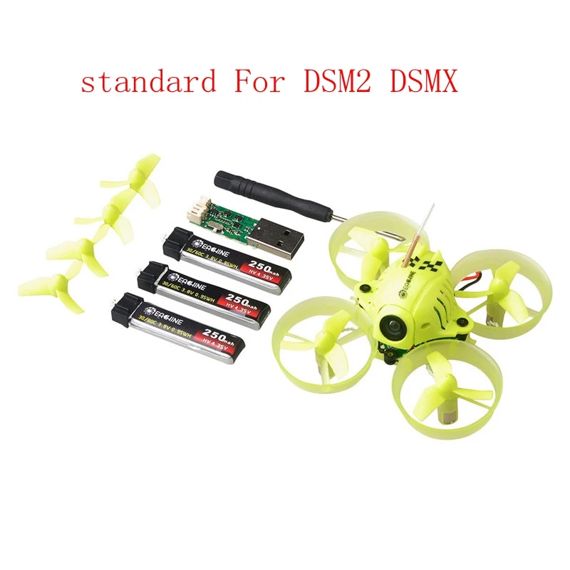 Eachine QX65 с 5,8G 48CH 700TVL камерой F3 встроенным OSD 65 мм микро для FPV гоночной рамы RC Дрон Квадрокоптер вертолет - Цвет: standard DSM2 DSMX